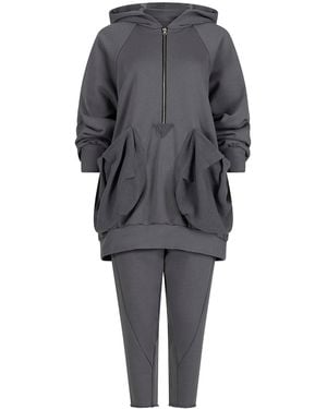 Clothes by Locker Room Steel Zip Hoodie & Jogger Set - Grey