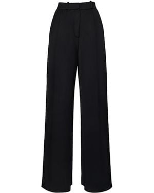 Anse Victorin Amara Silk Cotton Trousers - Black