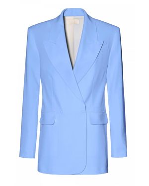 AGGI by HALEWSKI Blair Skyway Oversized Blazer - Blue