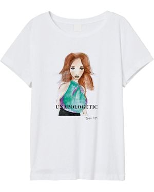 Monique Singh Unapologetic T-Shirt Nicole - White