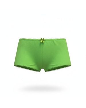 The Coolgirl Nyc Jane Boyshort - Green