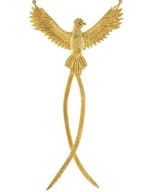Sophie Simone Designs Necklace Quetzal - Metallic