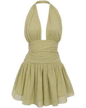 The Etta Collection Acropolis Mini Dress - Green