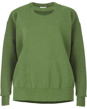 SALANIDA Rotondo 100% Merino Sweater - Green
