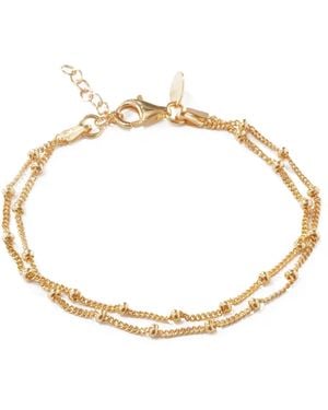 Muru Duo Bead Bracelet - Metallic