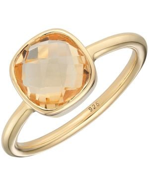 Auree Mondello Citrine Vermeil Ring - Metallic
