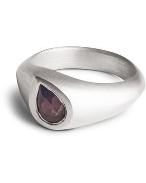 Kasun Signet Ring - Metallic