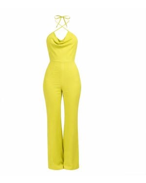 The Ethos Studio Emilia Jumpsuit - Yellow