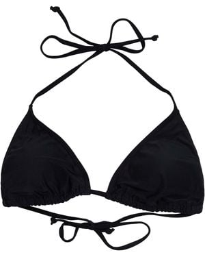 lords of harlech Flavia Bikini Top - Black