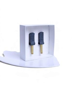 Svetlana Vukov Linear Drop Earrings - Blue