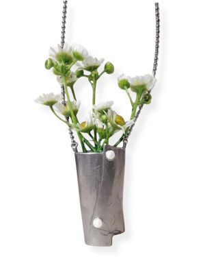 Martina Rozenberg Smira Jewelry Amfora Necklace - Green