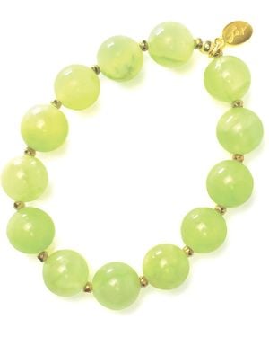 Lexi Jewelry Serene Elastic Bracelet - Yellow