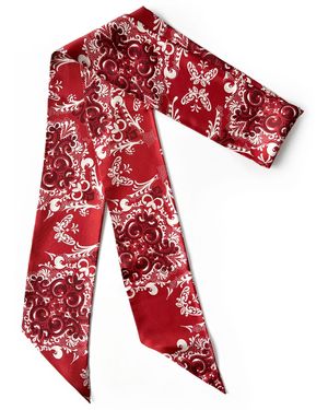 At Home with Ray Neutrals The Rococo Silky - Red