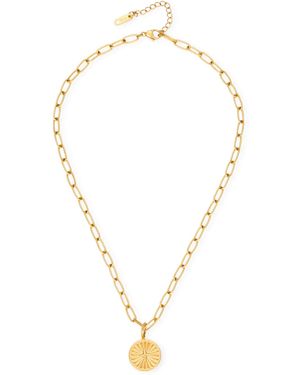 Kybele Studio North Star Necklace - Metallic