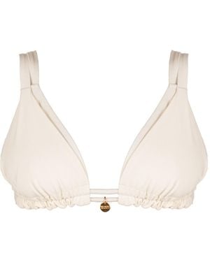 Bélmuso Swimwear Concha Bikini Top - Natural