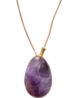 Smilla Brav Neutrals Amethyst Necklace - Purple