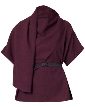 Meem Label Dexter Plum Top - Purple