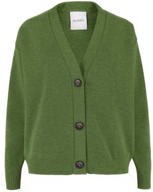 SALANIDA Bene Merino Cardigan - Green