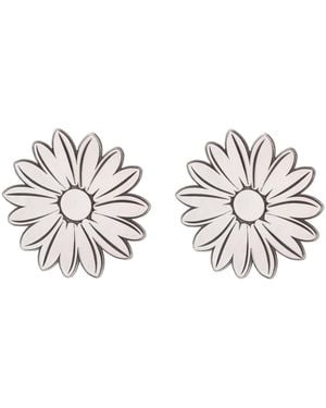 Silver Moon Sterling Earrings – Daisy Glow - Metallic