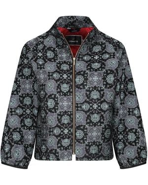 Lioness by Tf Lion Pattered Jacket - Black