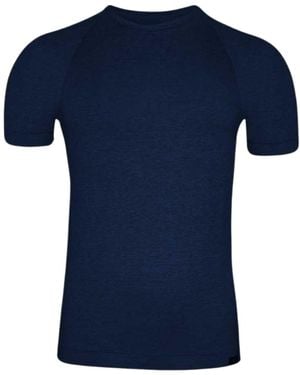 Zd - Zero Defects Round Neck T-Shirt - Blue