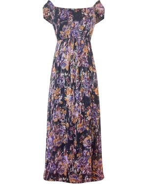 Alie Street London Florence Maxi Dress - Purple