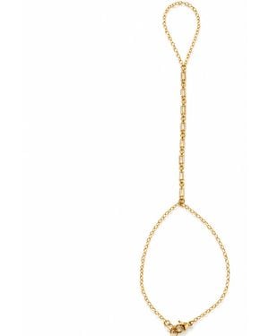La Soula Jewelry Solea Hand Chain - Metallic