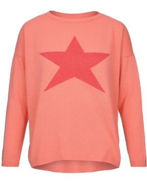 At Last Cashmere Mix Jumper - Pink