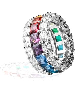Ep Designs Eternity Band Ring - Blue