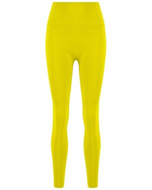Yes Flâneuse Bethany Signature High Rise Silky Soft Leggings Blazing - Yellow