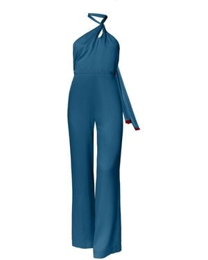 Gajú Mayfair Jumpsuit - Blue