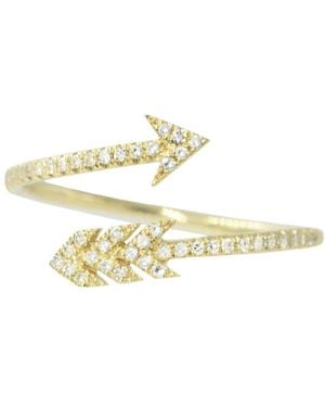 KAMARIA Arrow Diamond Ring - Metallic