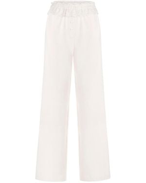 Scarlett Gasque Daydream Trouser - White