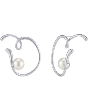 Tami&Tami Heradi Wave Two Earrings - Metallic