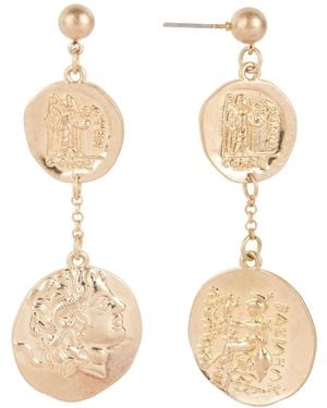 Saachi Caesar Drop Earring - White