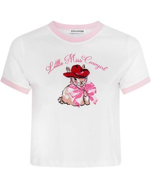 Wild Lovers Heidi Tee - White