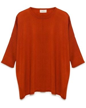 Peraluna Helion Loose Fit Knit Jumper - Orange