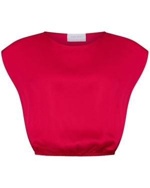 Roses Are Red Claire Top - Red