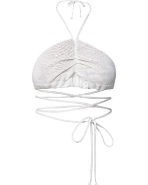 Emit-Terre Neutrals Blushed Bralette - White