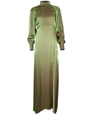 ADIBA Gladiolus Long Dress - Green
