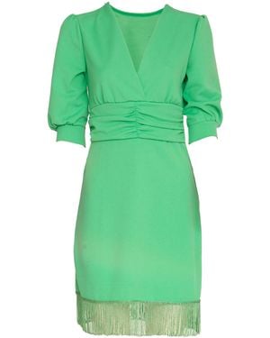 SOHUMAN Escu Mini Dress - Green