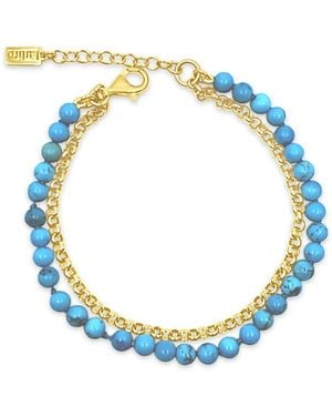 Lutiro Chain With Synthetic Bracelet - Blue