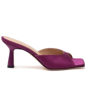 Miyana Berlin Leva Mules - Purple