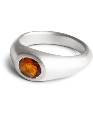 Kasun Signet Ring - Metallic