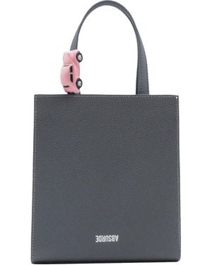 Absurde Mini Stop Tote Bag - Blue