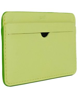 godi. Handmade Leather Cardholder - Green