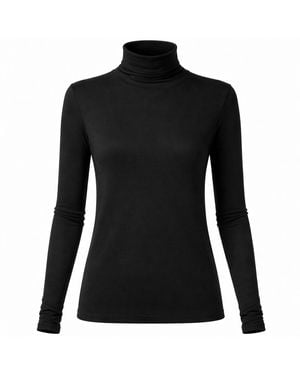 Reet Aus Merino Wool Turtleneck Jumper For - Black