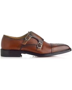 Mariano Shoes Évora Oxford Dark Cognac - Brown