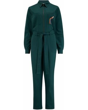 Sugarhill Anwen Boilersuit, Rocket Pocket - Green