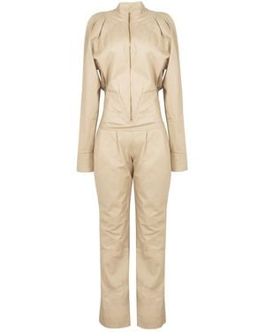 Paloma Lira Neutrals Eightees Babe Jumpsuit - Natural